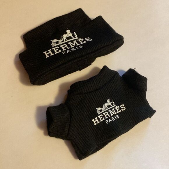 Labubu Luxury Black Beanie and Sweater Set - Picture 3 of 8